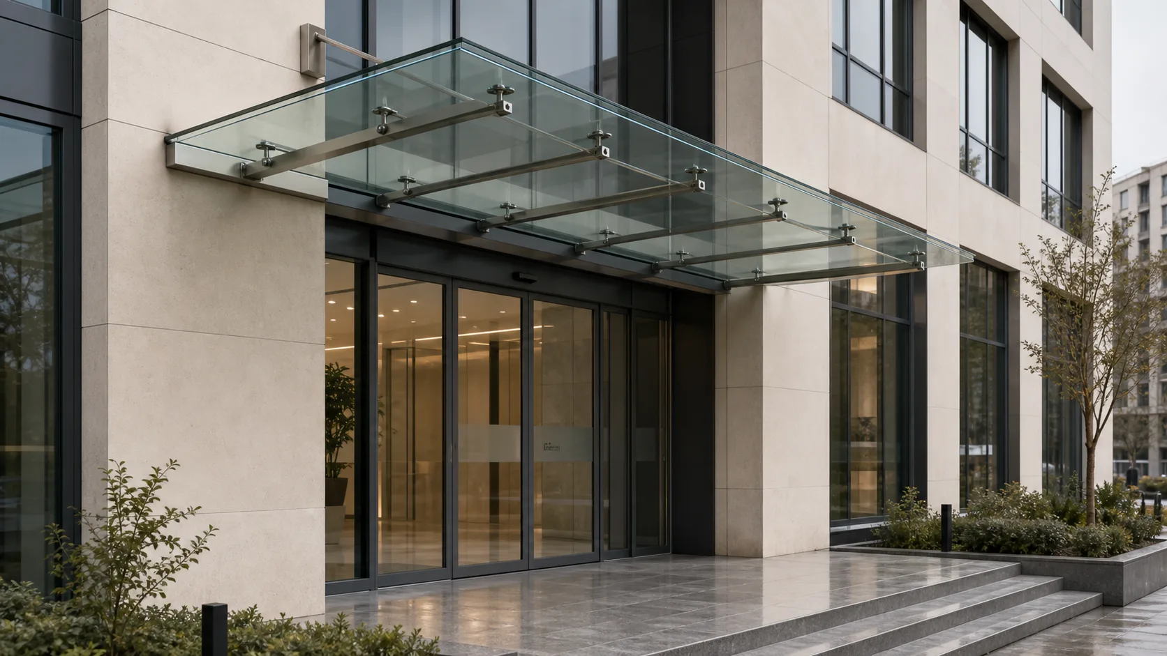 Glass canopies