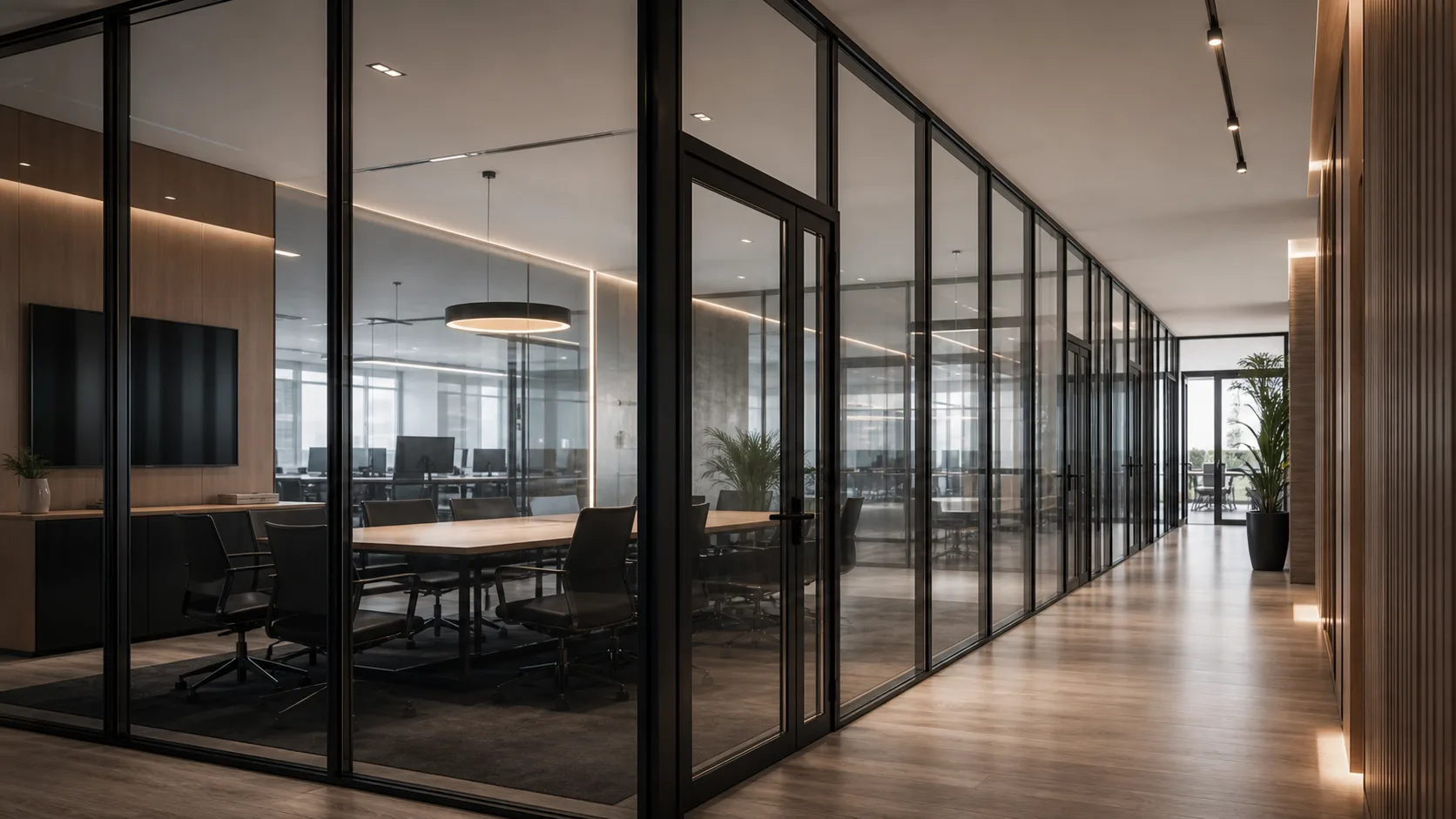 Office partitions