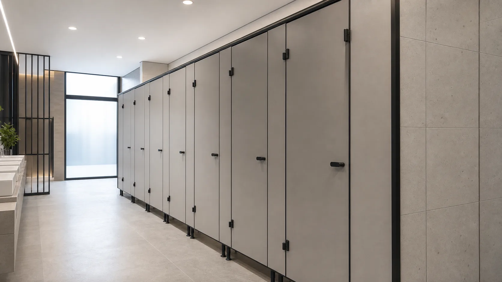 Sanitary partitions